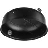 80*41*48cm Iron Spray Smoker Carbon Grill Black